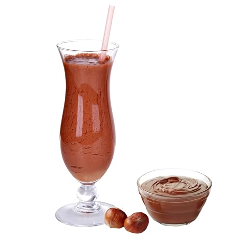 Luxofit Nougat Süßmolke Drink Pulver mit Whey Protein, für Sportler, Erfrischungsgetränk, Ernährungsergänzung, Badezusatz, schnelle und einfache Zubereitung (333 g) von luxofit