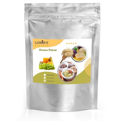 luxofit Tropische Früchte Aroma Geschmack Pulver, natürlicher und exotitoscher Genuss, für Lebensmittel und Getränke geeignet, Made in Germany, Geschmacksintensiv (500 g) von luxofit