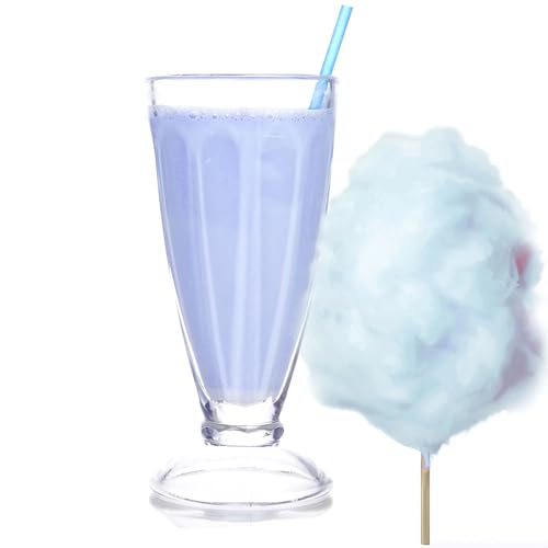 Luxofit Zuckerwatte Blau Süßmolke Drink Pulver mit Whey Protein, L-Carnitin, Sportgetränkepulver, Fitnessdrink, Wellnessprodukt, Entspannungsbad, Fitness-Ergänzungsmittel (10 Kg) von luxofit