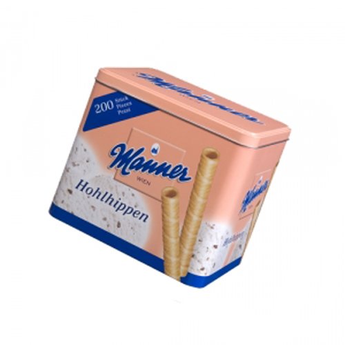 Manner Hohlhippen 200 Stück, 1er Pack (1 x 850 g) von manner