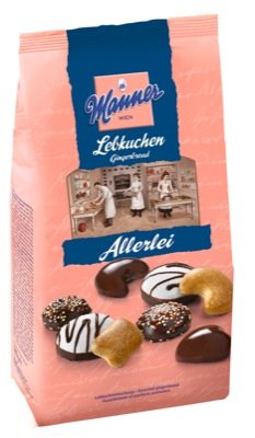 Manner Lebkuchen Allerlei 500g 5 x 500 g von manner