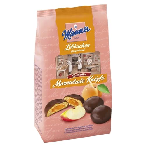 Manner Lebkuchen Marmelade-Knöpfe von manner