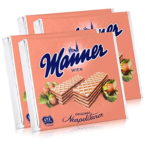 Manner - Neapolitaner Schnitten - 4 x 75 g von manner