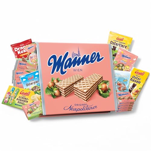 Manner Oster-Überraschungsbox - Die perfekte Geschenkidee für Ostern von manner