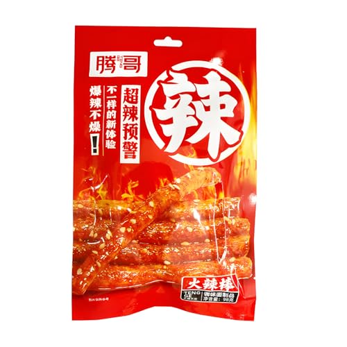 Chinesische Snacks Scharfe Snacks Superscharfe Snacks Vegetarische Snacks Devil's Chili Pepper Latiao-Mala-Stick von mckona