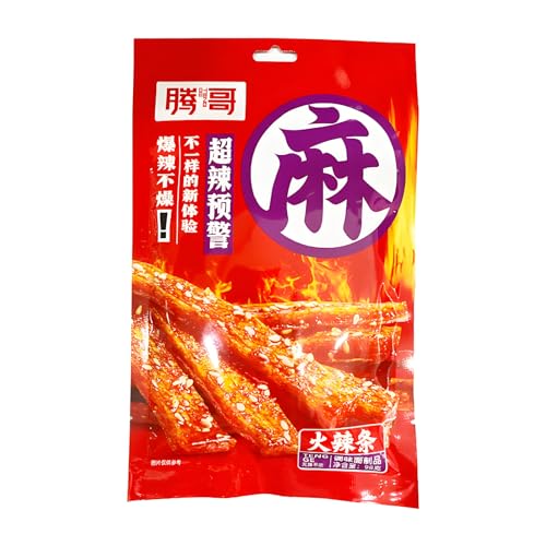 Chinesische Snacks Scharfe Snacks Superscharfe Snacks Vegetarische Snacks Devil's Chili Pepper Latiao-Würzige Streifen-1 von mckona