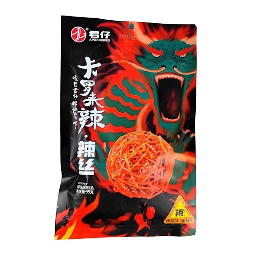 Latiao，Chinesische würzige Snacks, vegetarische Snacks, würzige Snacks, Teufelspfeffer-Snacks-Qinglong·Spicy Silk von mckona