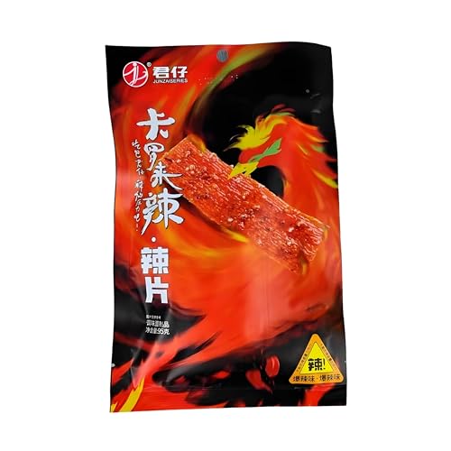 Latiao，Chinesische würzige Snacks, vegetarische Snacks, würzige Snacks, Teufelspfeffer-Snacks-Suzaku·Würzige Scheiben von mckona