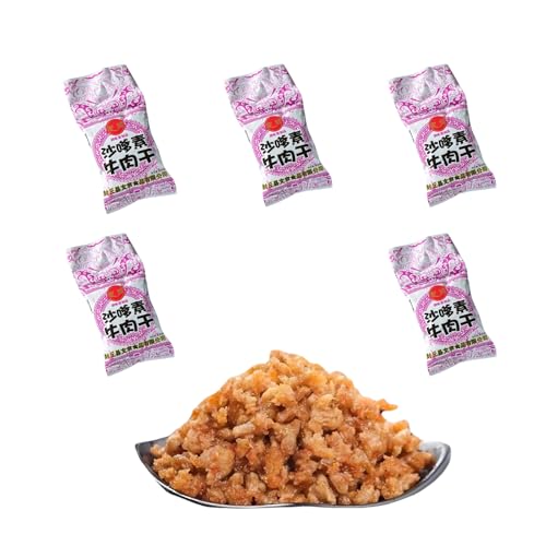 Shadia Vegetarische Snacks Snacks mit Rindfleischgeschmack Pikante Snacks Freizeitsnacks Würzige Streifen-würziger Geschmack von mckona