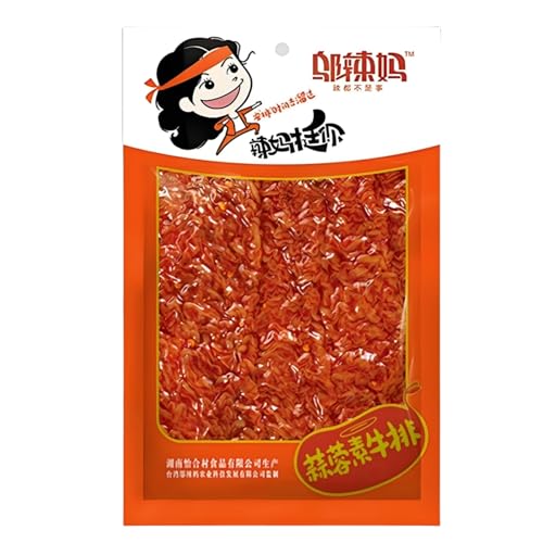 Vegetarische chinesische scharfe Snacks, Party-Snacks, Casual-Snacks, scharfe Snacks, Sojaprodukte，Latiao,Vegetarisches Knoblauchsteak von mckona