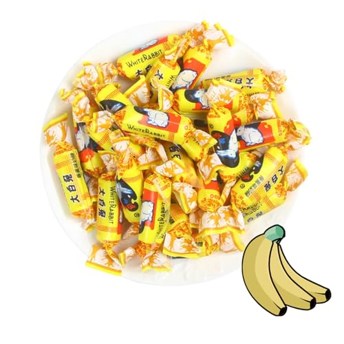 White Rabbit Creamy Cand (Banana Flavor,1000g) von mckona