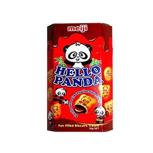 Meiji Hello Panda-Schokolade Kekse 50gm x 10 von meiji