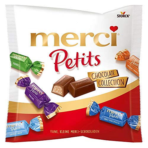 merci Petits Chocolate Collection (1 x 125g) / Feine Pralinen in 7 Sorten von merci Petits