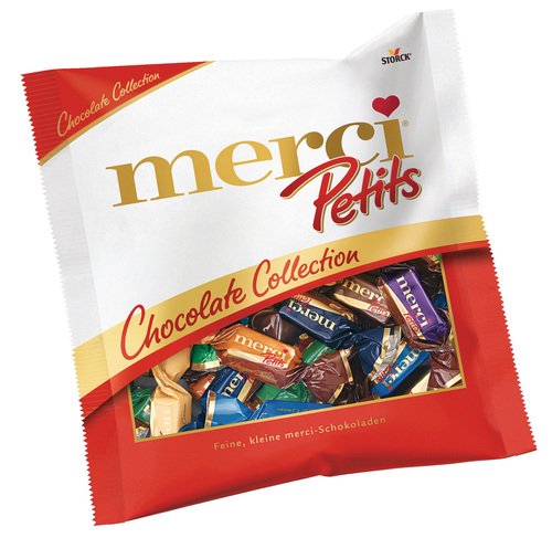 Merci Petits Chocolate Collection, 12er Pack (12x 125 g Tüte) von merci