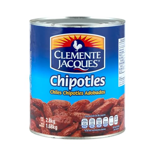 Chipotle Chili in Adobo Sauce Dose 2800 g - Chipotle in Adobo von Clemente Jacques (1 Stück) – 100% Mexiko – authentische Geschmack Mexikos von mexhaus