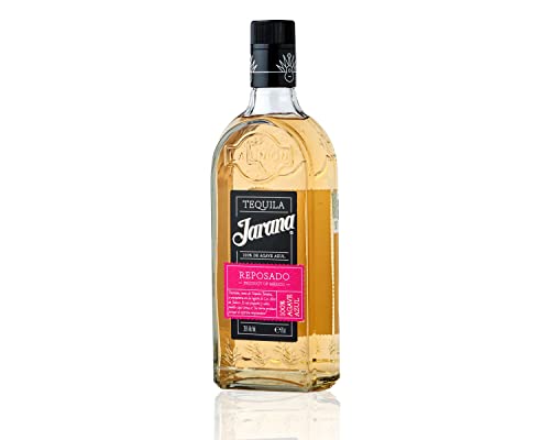 Tequila Reposado Jarana 100% Agave - 35% vol. traditionell mexikanisch aus 100% blauer Agave - 4 Monate in Eichenfässern gelagert (1x 0,7l) von mexhaus