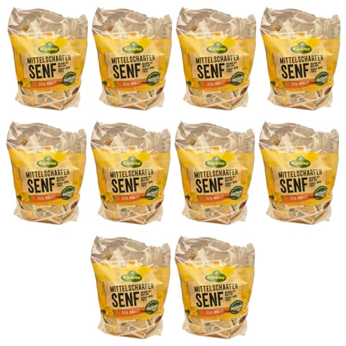 minafood-Set: 10 x Kühne Senf mittelscharf 150 x 10g Tüten von minafood