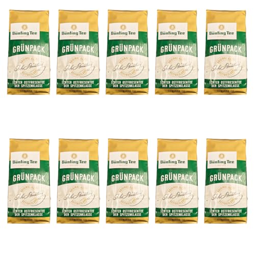 minafood-Set: 10 xBünting Tee Grünpack Echter Ostfriesentee 500 g lose- von minafood