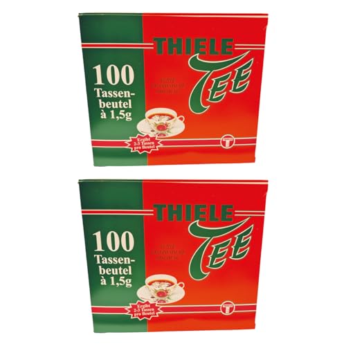 minafood-Set: 2 x Thiele Tee - Echter Ostfriesentee Teebeutel 100x1,5g - 150g von minafood