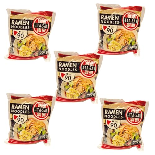 minafood-Set: 5 xITA-SAN Ramen Noodles Vorgekochte 200g - 10x200g von minafood