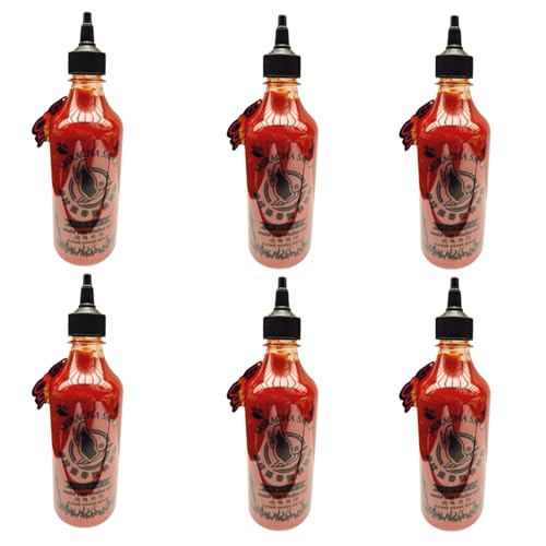 minafood-Set: 6 x FLYING GOOSE Sriracha Chilisauce "BLACKOUT" 455ml von minafood