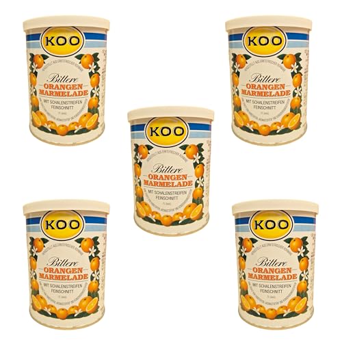 minafood-Set: Koo Mamelade Bittere Orange 450g - 5x450g von minafood