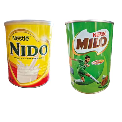 minafood-Set: MILO - Instant Kakao Getränk 400g + NIDO - Milchpulver 400g von minafood