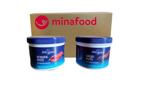 minafood box - Jürgen Langbein Hummer Paste & Krebs Paste je 500g von minafood