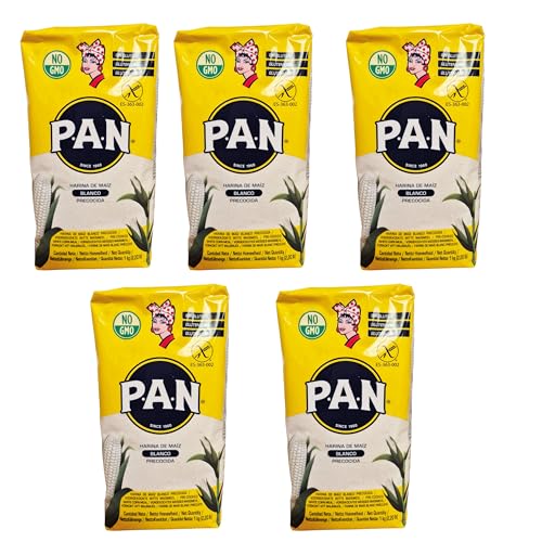 minafood-set - PAN Weisses Maismehl - 5x, 1kg von minafood