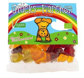 Mindsweets Bio Glücks-Bärchen Regenbogen (6 x 75 gr) von mind sweets