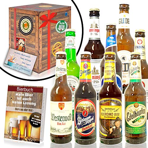 Bier Geschenk Männer/Deutsche Biersorten/Geburtstag Geschenk Männer von monatsgeschenke.de