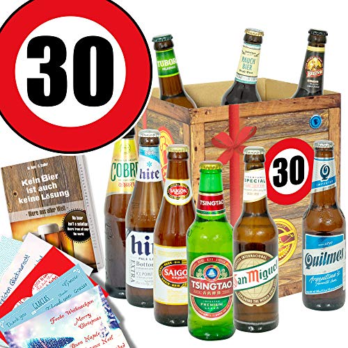 Geburtstagsgeschenke für Männer zum 30. 9 Bieren der Welt von monatsgeschenke.de