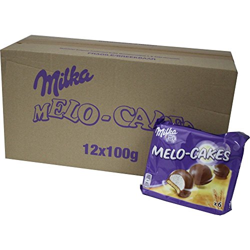 Milka Melo-Cakes 12 Packungen á 6 Stck. (Schaumzucker & Keks) von Mondelez International