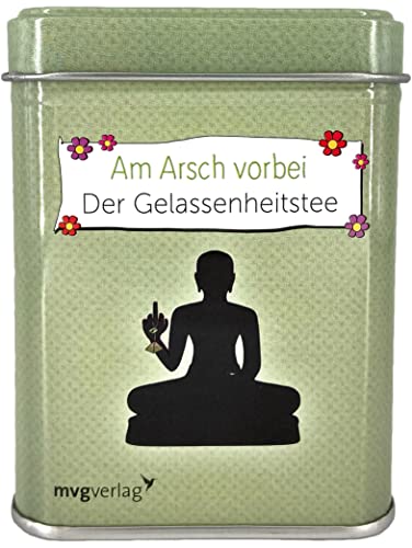 Am Arsch vorbei - Der Gelassenheitstee: 100g Kräutertee Wellness in der Dose. Das perfekte Geschenk für Geburtstag, Weihnachten oder zwischendurch. Der Tee zum SPIEGEL-Bestseller von mvg Verlag