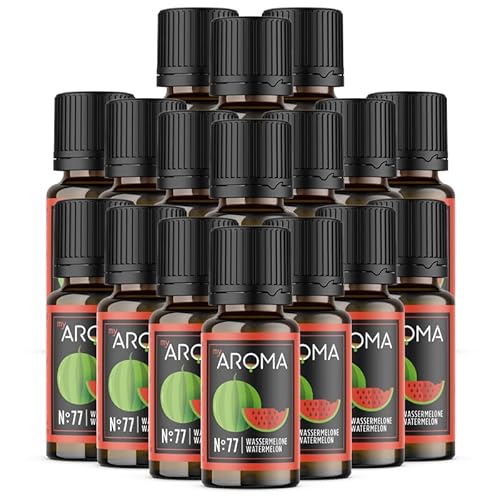 Rein natürliche Aromatropfen von myAROMA (17 x 10ml, Wassermelone) von my AROMA