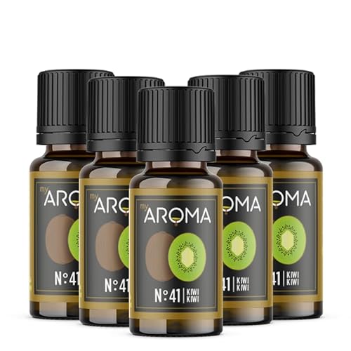 Rein natürliche Aromatropfen von myAROMA (5 x 10ml, Kiwi) von my AROMA