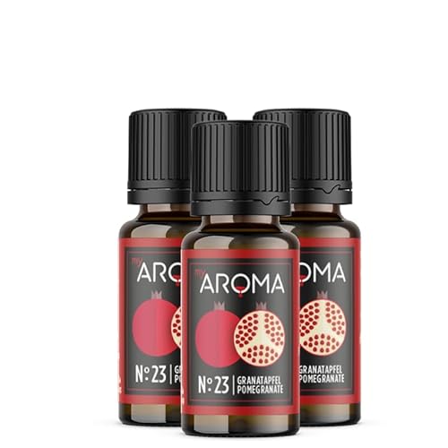 myAROMA flavour drops – Garantapfel 3x10ml, flavour drops zuckerfrei, kalorienfrei & vegan, natürliches Lebensmittelaroma ohne künstliche Farbstoffe für Backen, Essen und Trinken, Nr. 23 von my AROMA