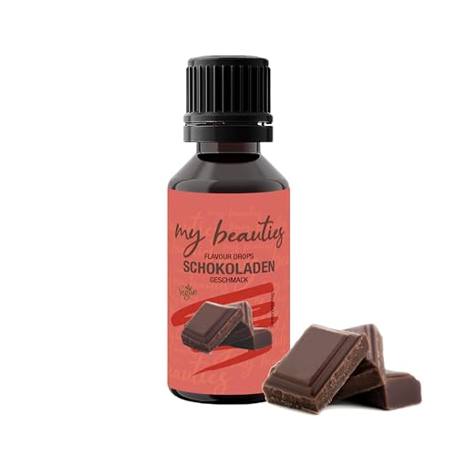 my beauties - Flavour Drops 30 ml - Schokolade - Aroma Tropfen für Lebensmittel - zuckerfrei und kalorienarm von my beauties