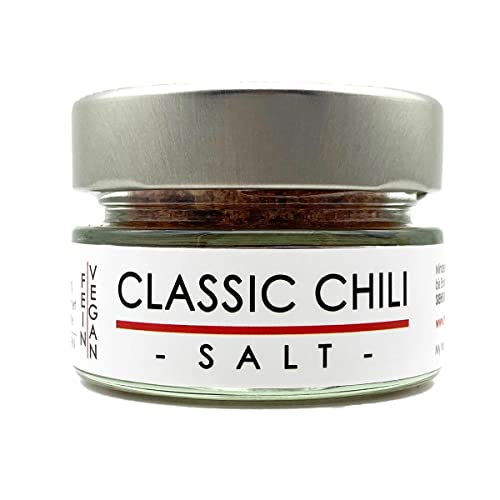 my herbs Classic Chili Salt - Meersalz mit Chili Mittelscharf 65 Gramm im Glas von my herbs