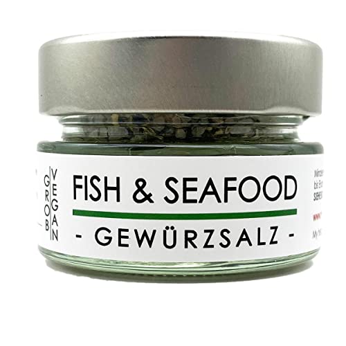 my herbs Fish & Seafood Gewürzsalz - Meersalz mit Gewürzen 60 Gramm im Glas von my herbs