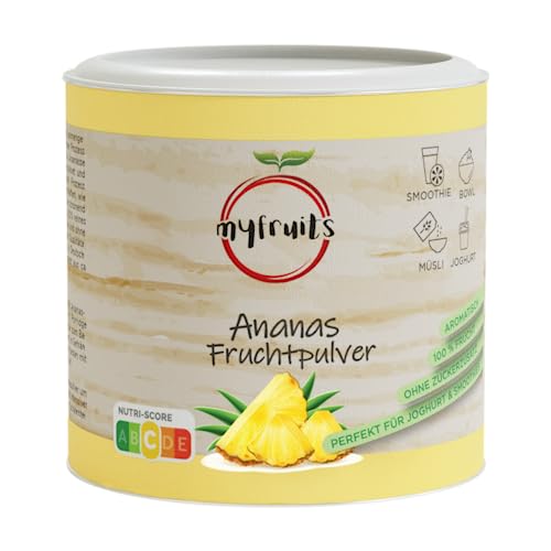 myfruits Ananas Fruchtpulver 100 g von myfruits