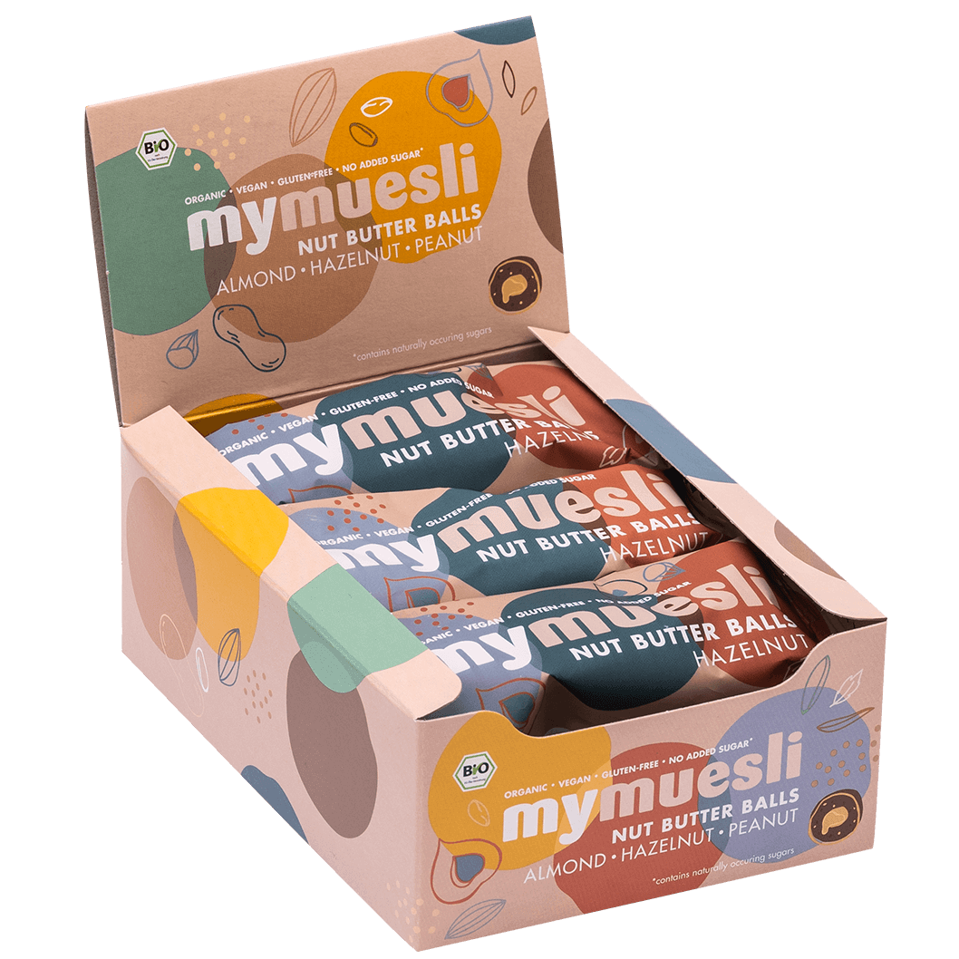 7x3 Nut Butter Balls Haselnuss von mymuesli