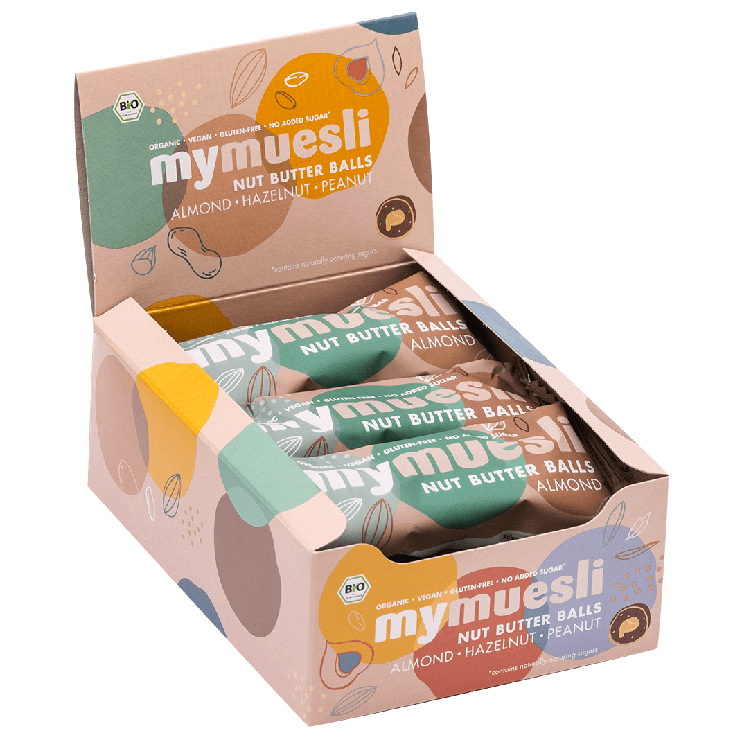 7x3 Nut Butter Balls Mandel von mymuesli