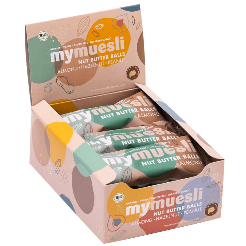 7x3 Nut Butter Balls Mandel von mymuesli