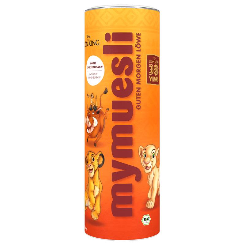 Guten Morgen Löwe Müsli von mymuesli