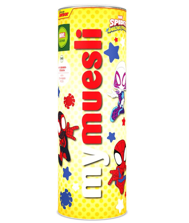 MARVEL's Spidey and his Amazing Friends inspired Müsli von mymuesli