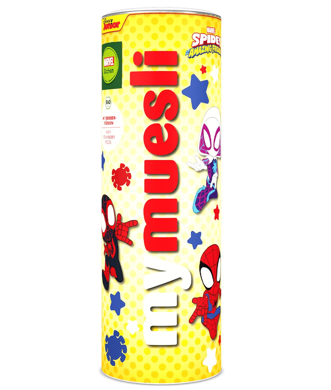 MARVEL's Spidey and his Amazing Friends inspired Müsli von mymuesli