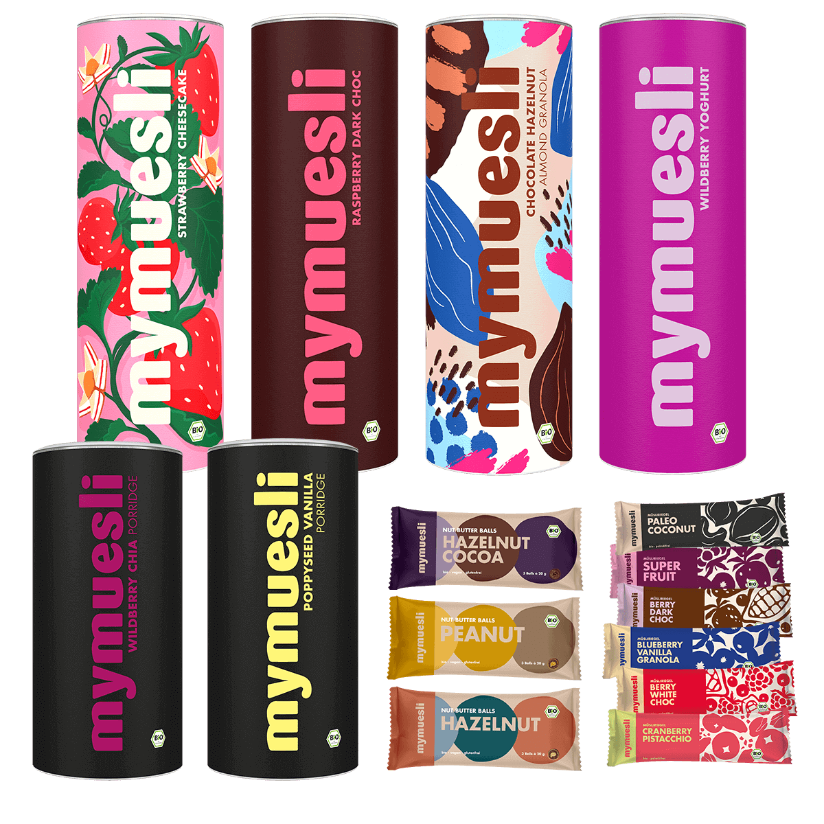 Starter Set Deluxe Paket von mymuesli