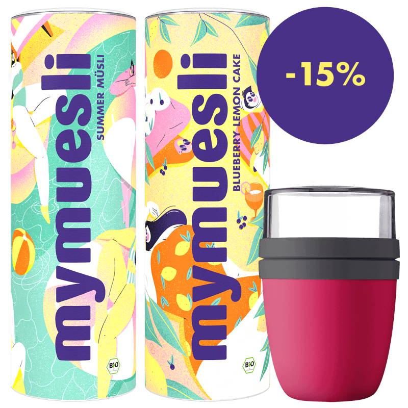 Summer 2Go Paket Magenta von mymuesli