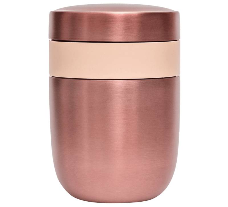 Thermo 2Go Becher rosegold-metallic von mymuesli